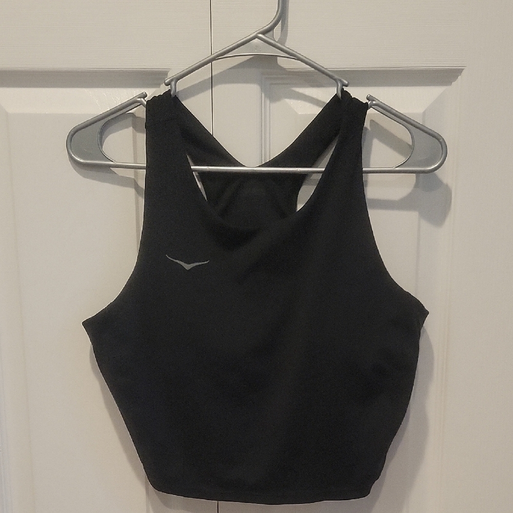 Hoka One One Women's Black Racerback Tank Top